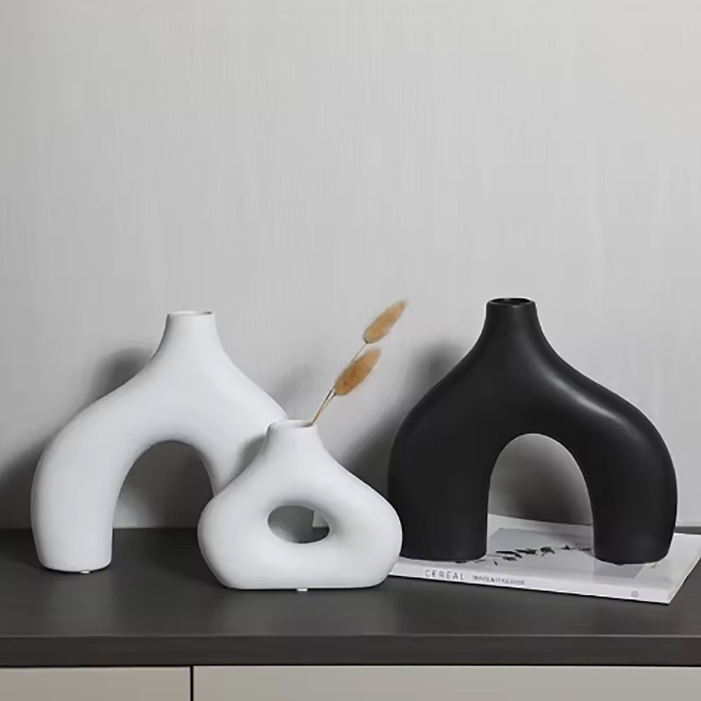 Arch Vase-White-2
