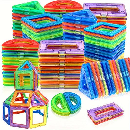 Vibrant Magnetic Building Blocks-0