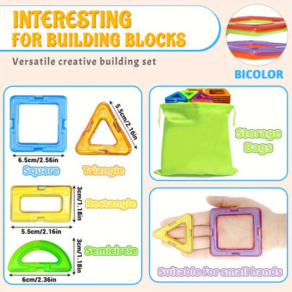 Vibrant Magnetic Building Blocks-4