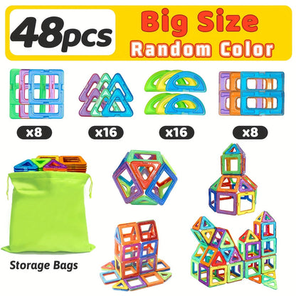 Vibrant Magnetic Building Blocks-1